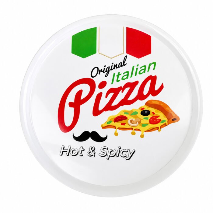 Assiette à pizza réutilisable