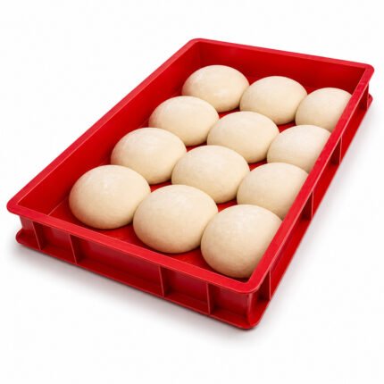 Bac alimentaire rouge