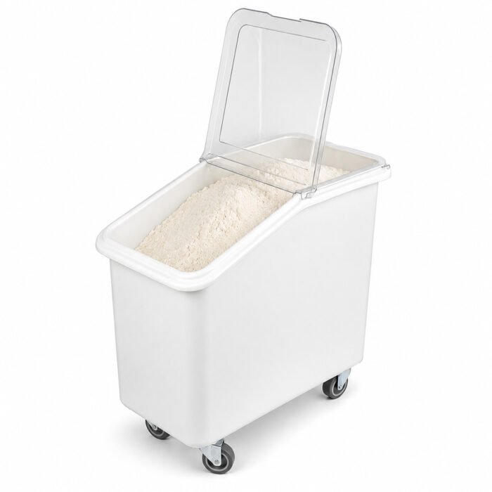 Bac alimentaire sur roulettes