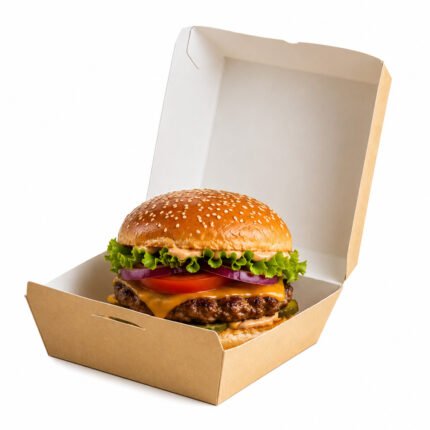 Boîte Burger Kraft 12×12
