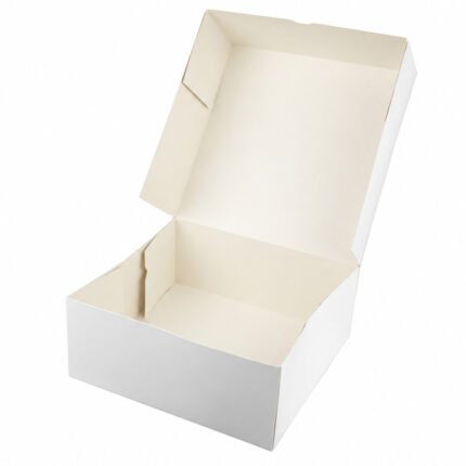 Boîte Pâtissière Carton Blanc