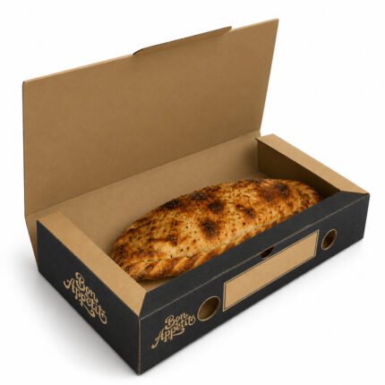Boîte calzone carton Bon appétit