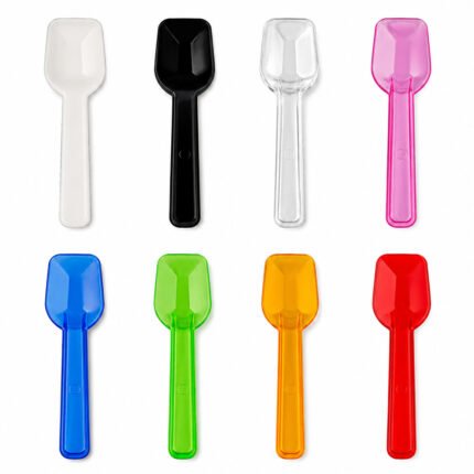 Cuillère Plastique dessert 12cm - glaces