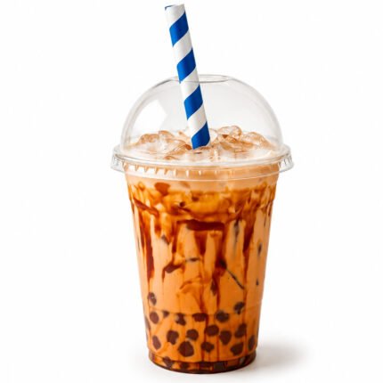 Pailles bubble tea kraft