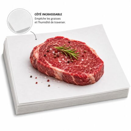 Papier Duplex Ingraissable Boucherie