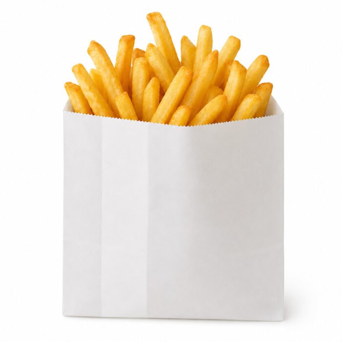 Sachet Frite Papier Blanc