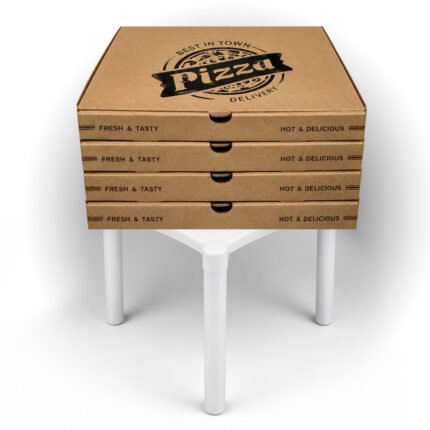 Trépied pour boîte à pizza