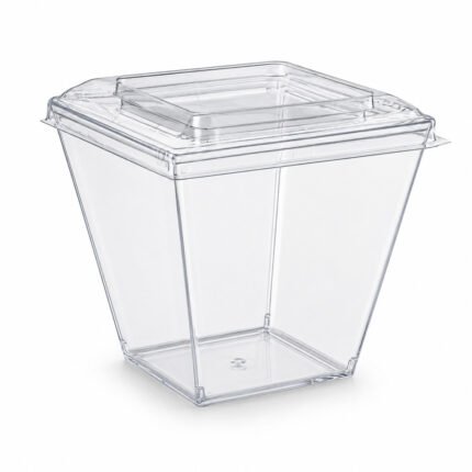 Verrine pyramide plastique