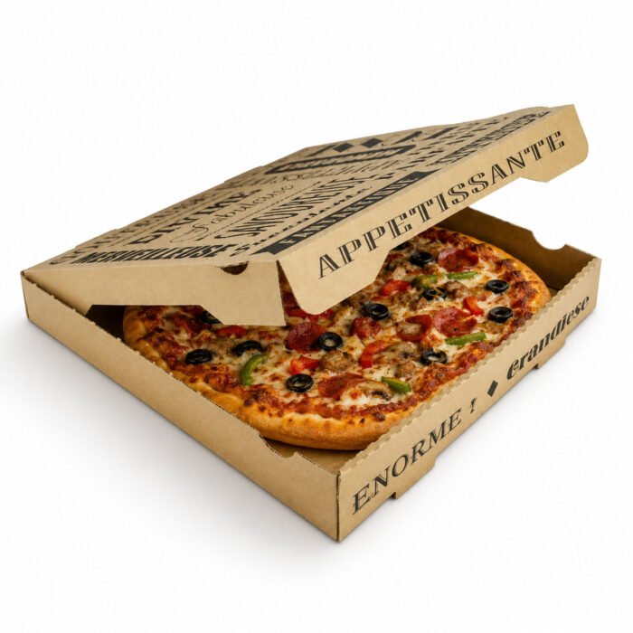 boite a pizza green box