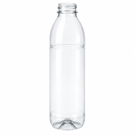 bouteille pet ronde 1000ml BBQ38