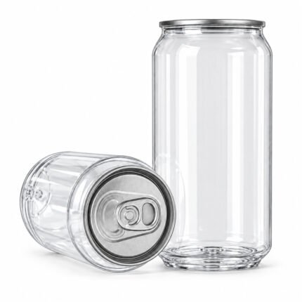 canette transparente 330ml Q55 EASY OPEN