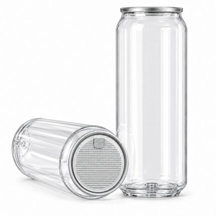 canette transparente 500ml Q55 PEEL OFF
