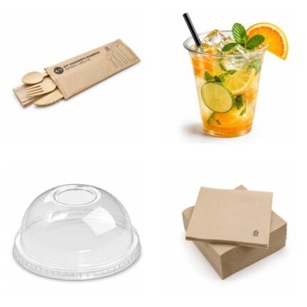 Kit de démarrage Restaurant & Traiteur – 4 emballages essentiels